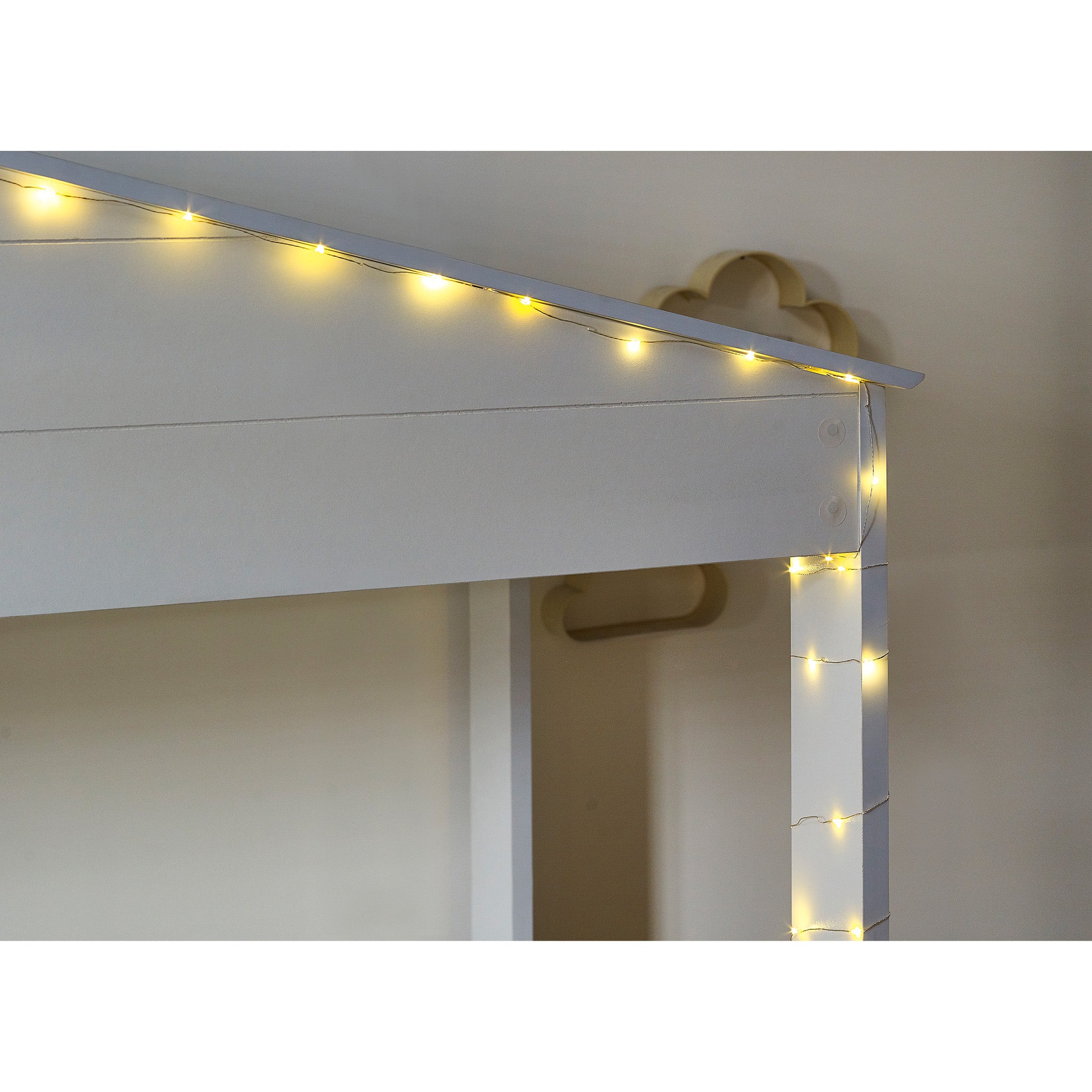 Hut House Low Sleeper Bed with Storage